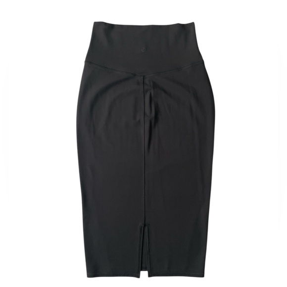 Lululemon Nulu Slim-Fit High-Rise Midi Skirt Size 6 - Picture 5 of 9